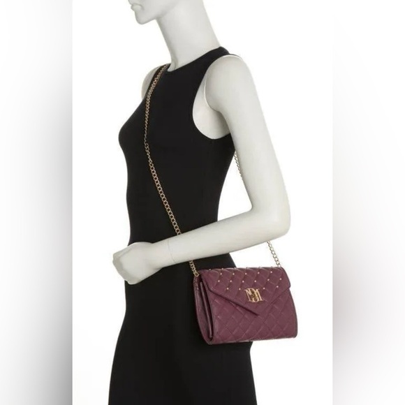 Badgley Mischka Handbags - NWT BADGLEY MISCHKA Crossbody with Diamond Quilting